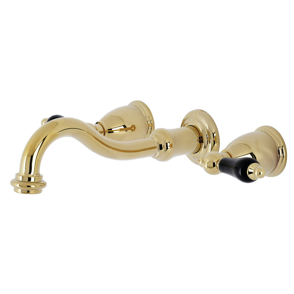 Kingston Brass KS3128PKL Duchess Two-Handle Wall Mount Bathroom Faucet