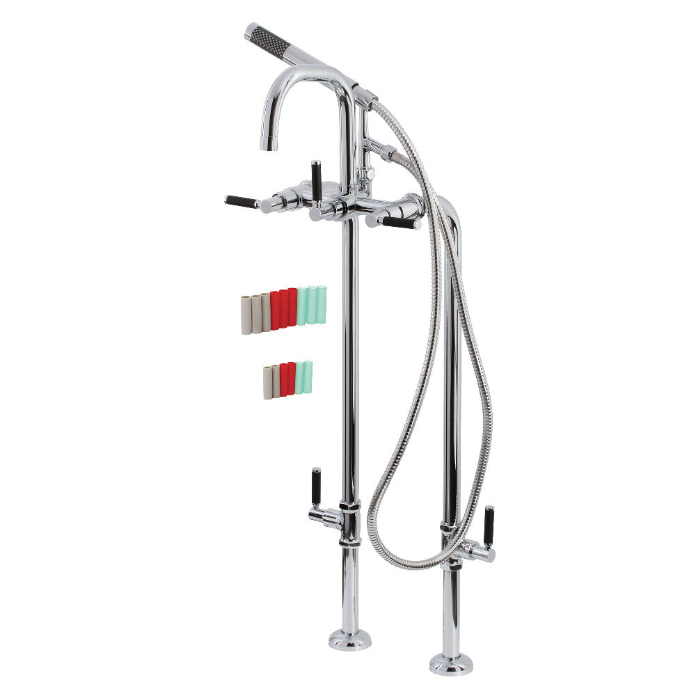 Vintage CCK8406DKL Concord Freestanding Tub Faucet with Supply Line,Stop Valve