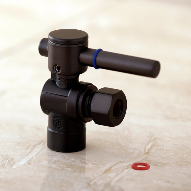 Kingston Brass Fauceture 1/2" Sweat x 3/8" OD Comp Angle Stop Valve