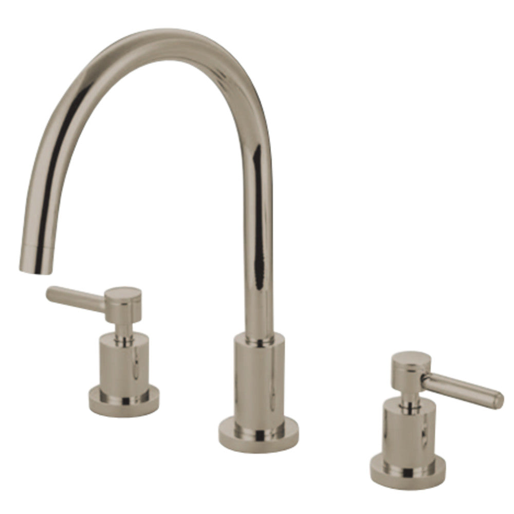 Kingston Brass KS8726DLLS Widespread Kitchen Faucet