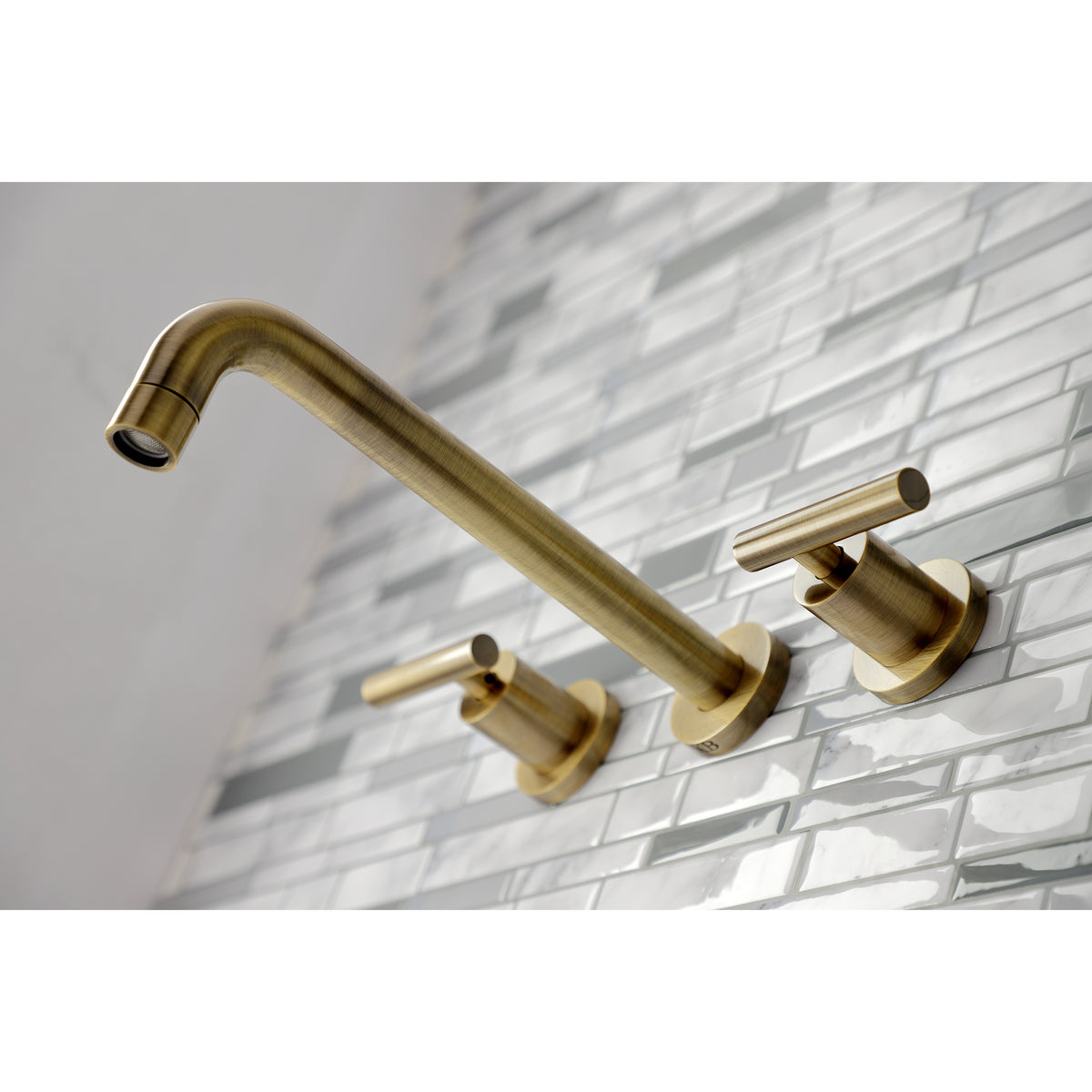 Manhattan Two-Handle Wall Mount Tub Faucet