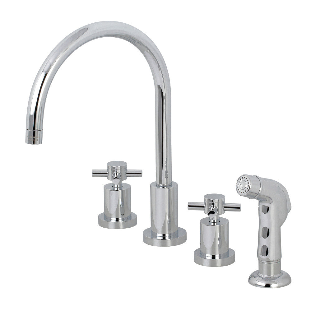 Kingston Brass KS8728DX Widespread Kitchen Faucet