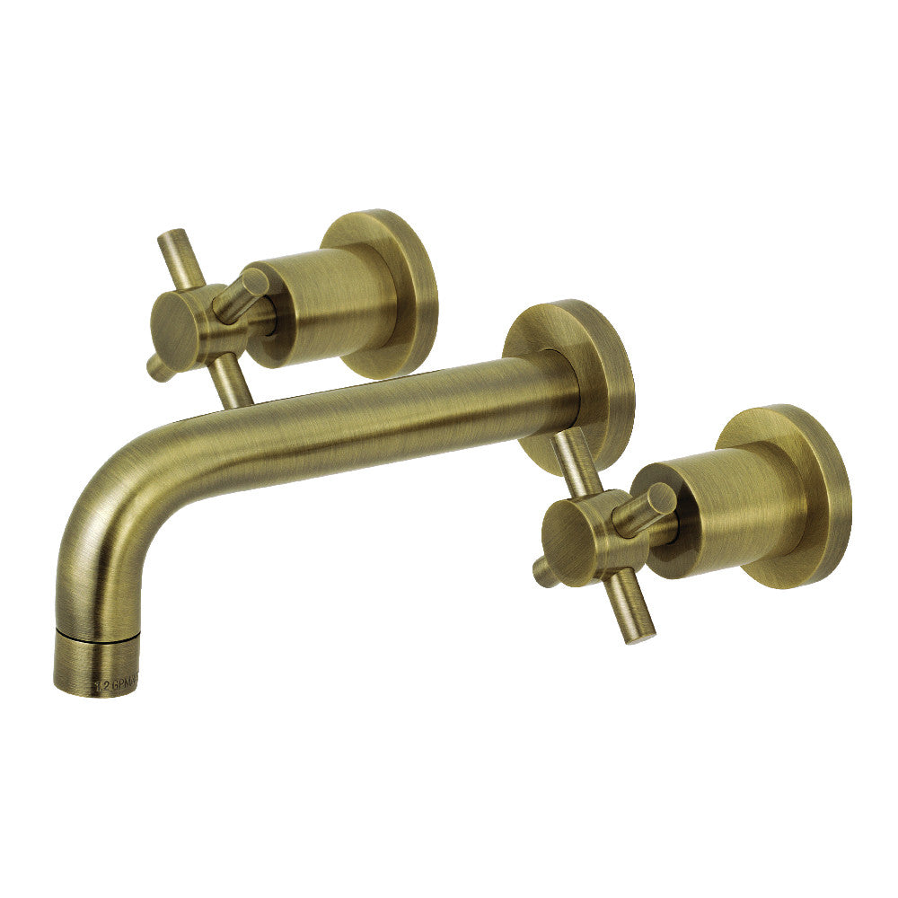Kingston Brass KS8126DX Concord 2-Handle Wall Mount Bathroom Faucet