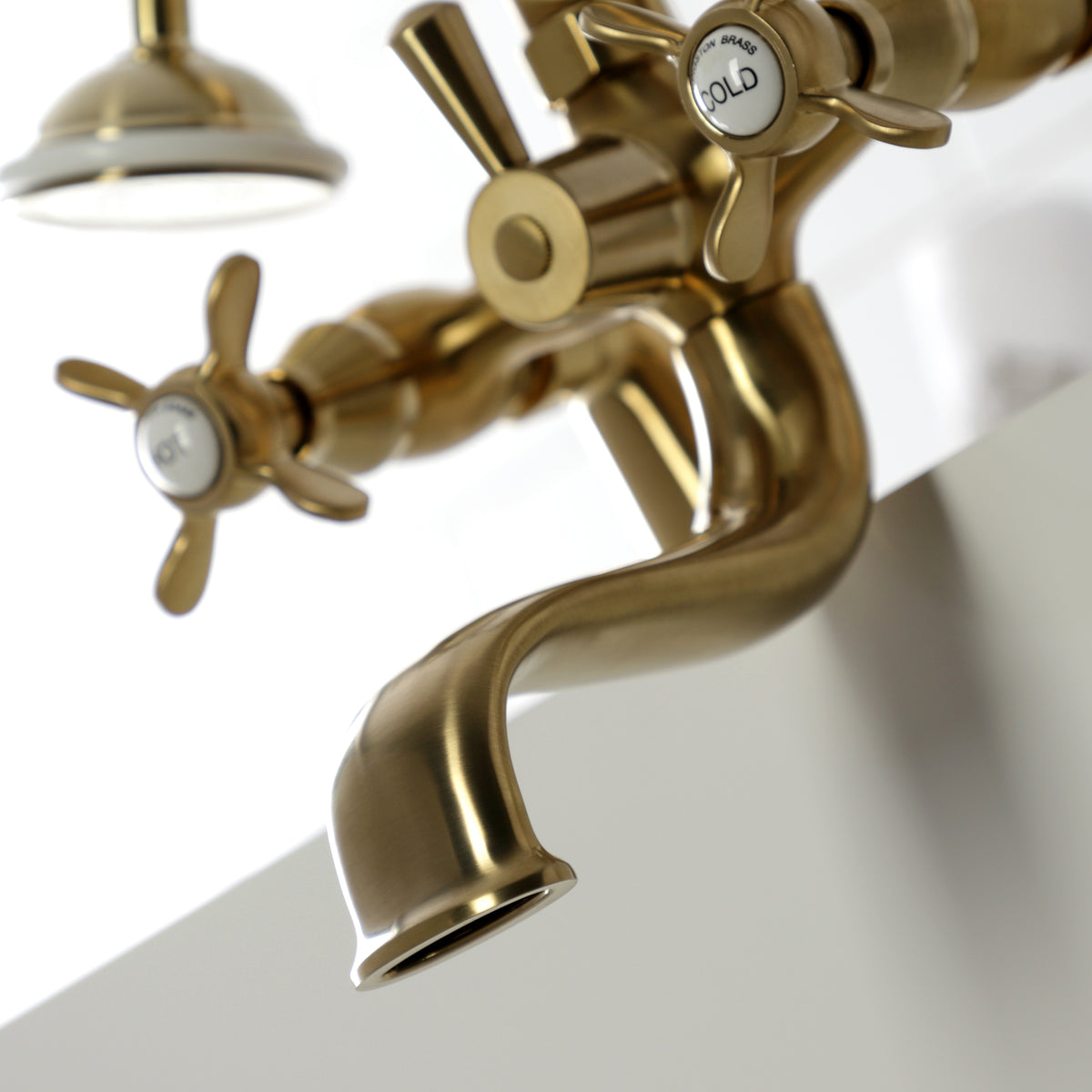 Essex Deck Mount Clawfoot Tub Faucet with Hand Shower