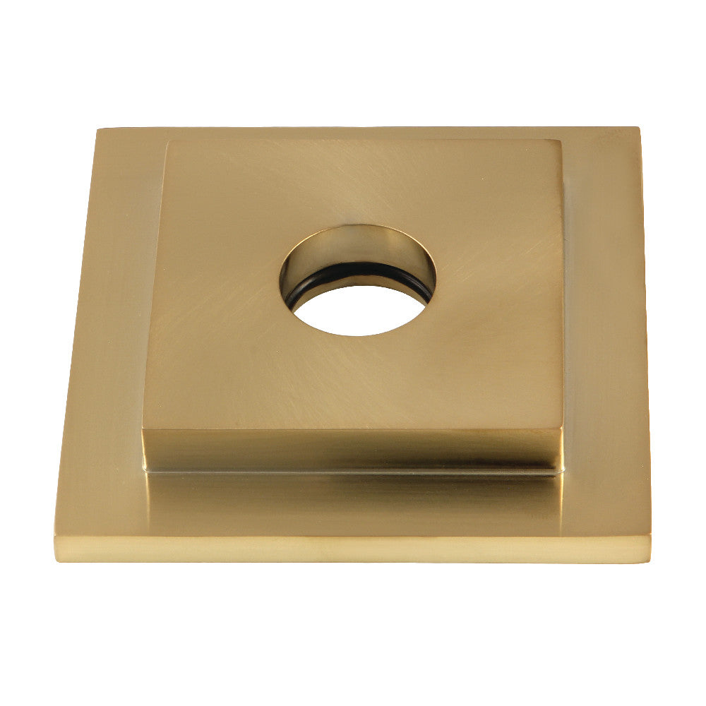 Claremont Heavy Duty Square Solid Cast Brass Shower Flange