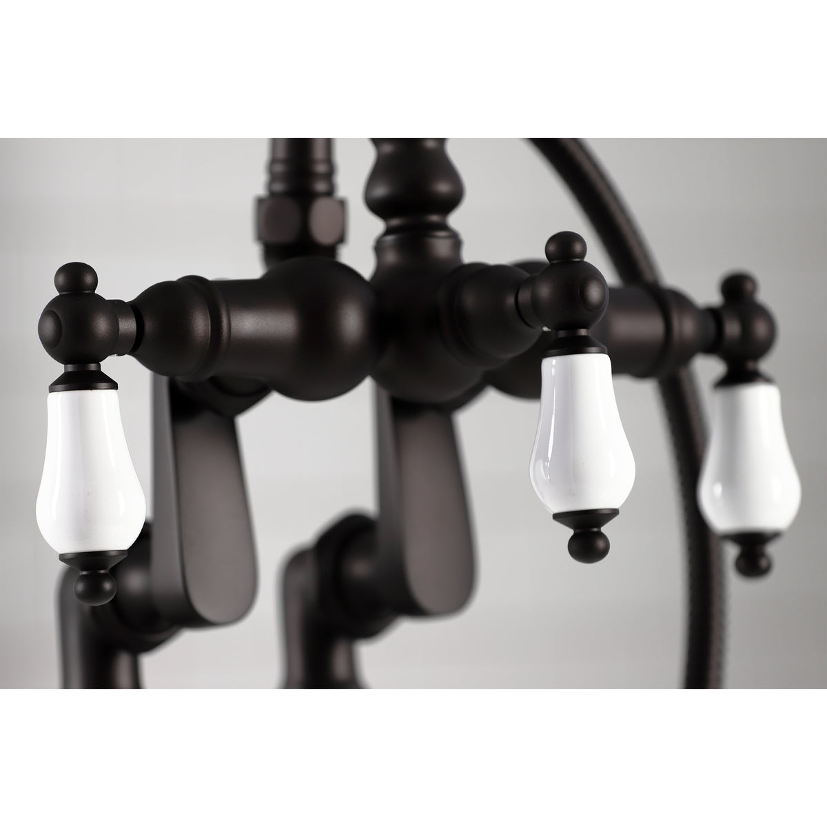 Vintage Clawfoot Tub Faucet with Hand Shower