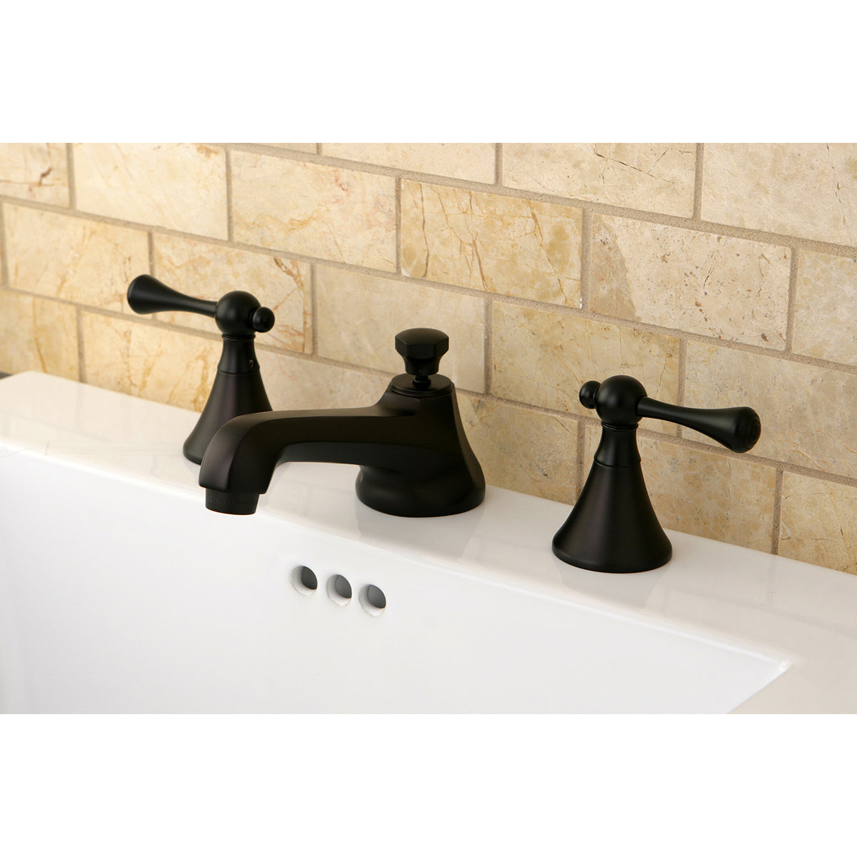 Kingston Brass KS4475BL 8 in. Widespread Bathroom Faucet