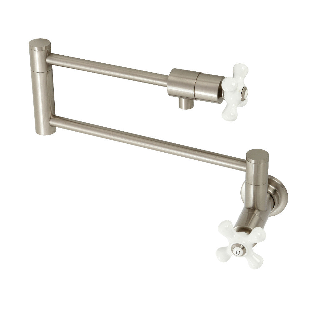 Kingston Brass KS4101PX Metropolitan Wall Mount Pot Filler