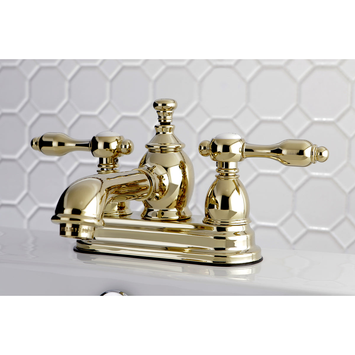 Kingston Brass KS7008TAL 4 in. Centerset Bathroom Faucet