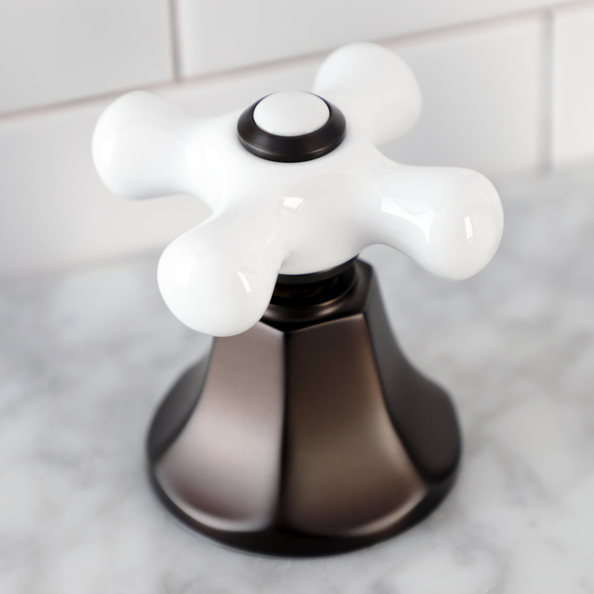 Kingston Brass Deck Mount Hand Shower with Diverter for Roman Tub Faucet