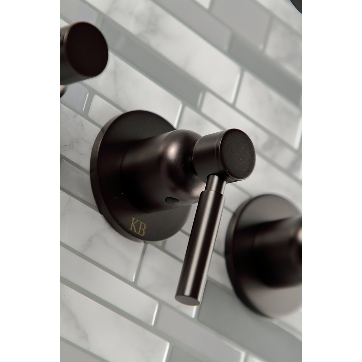 Concord Three-Handle Tub and Shower Faucet