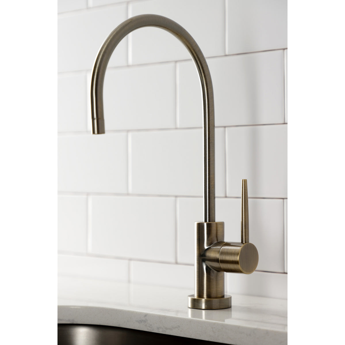 Kingston Brass KS8193NYL New York Single-Handle Cold Water Filtration Faucet