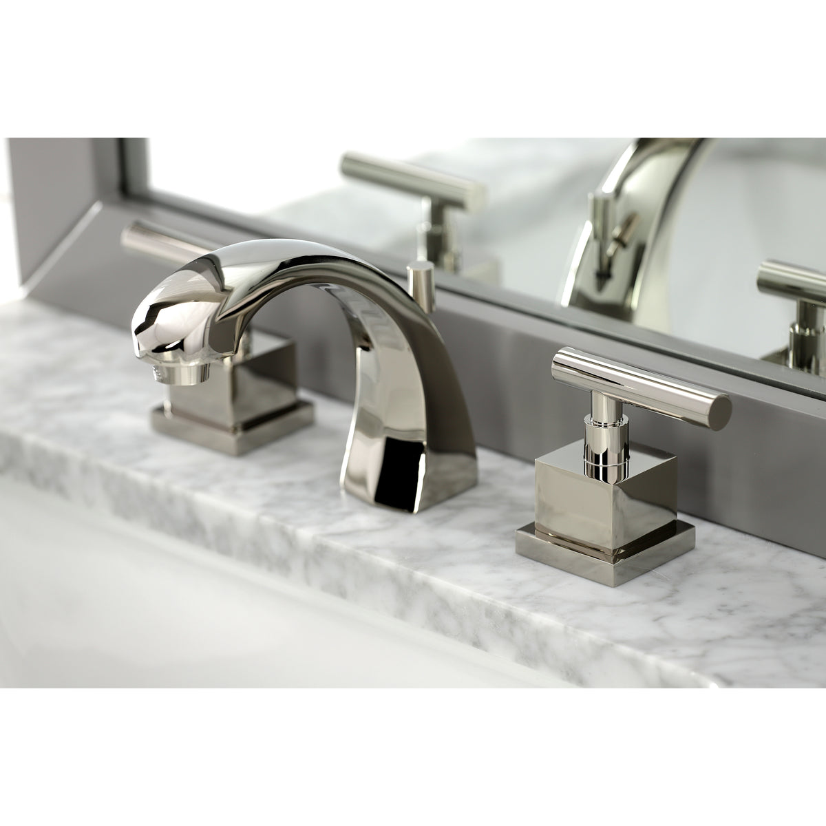 Kingston Brass KS4983CQL Claremont 8" Widespread Bathroom Faucet