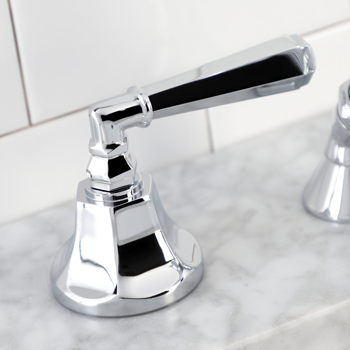 Kingston Brass Deck Mount Hand Shower with Diverter for Roman Tub Faucet