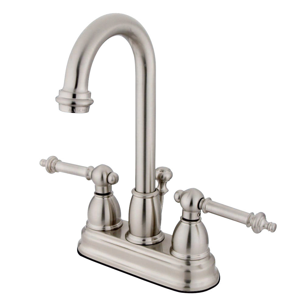 Kingston Brass KB3615TL 4 in. Centerset Bathroom Faucet