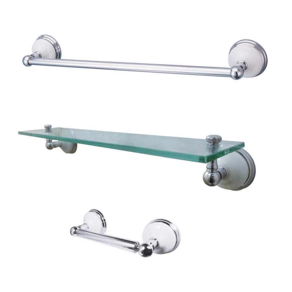 Kingston Brass Victorian 3-Piece Bathroom Hardware