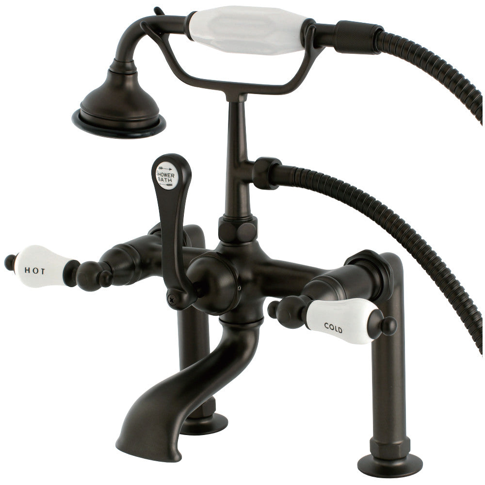 Auqa Vintage Deck Mount Clawfoot Tub Faucet