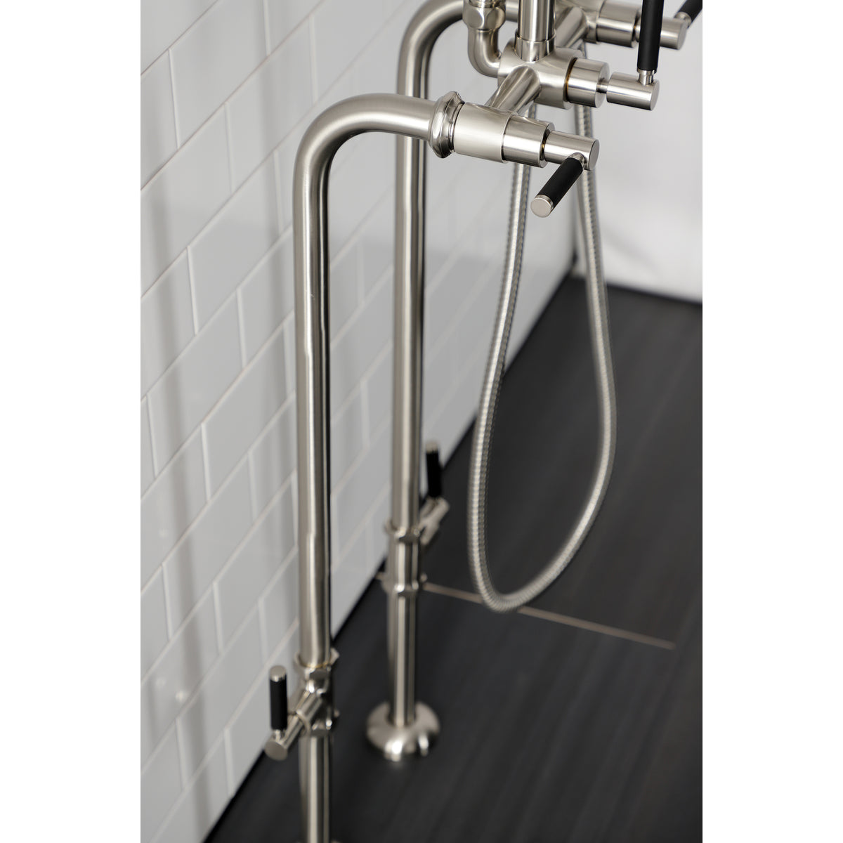 Vintage CCK8406DKL Concord Freestanding Tub Faucet with Supply Line,Stop Valve