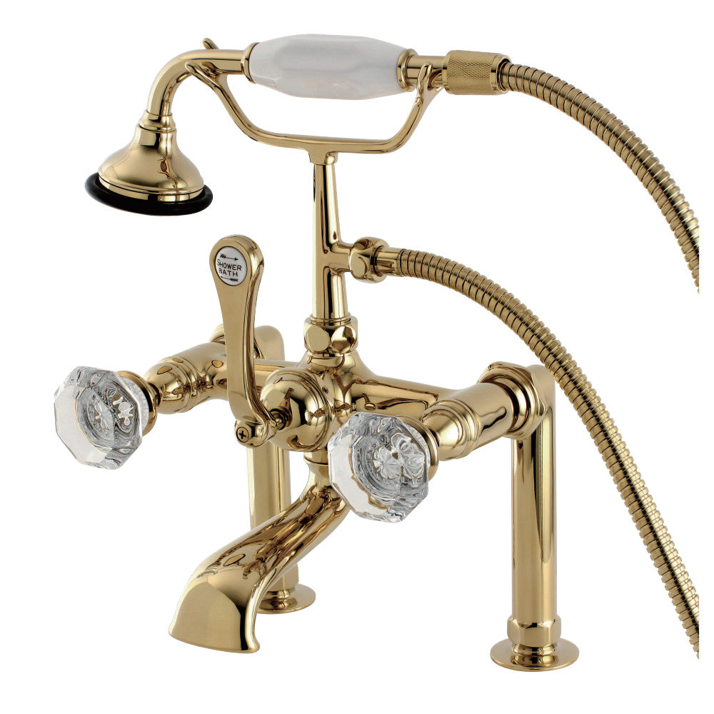 Vintage AE103T2WCL Celebrity Deck Mount Clawfoot Tub Faucet