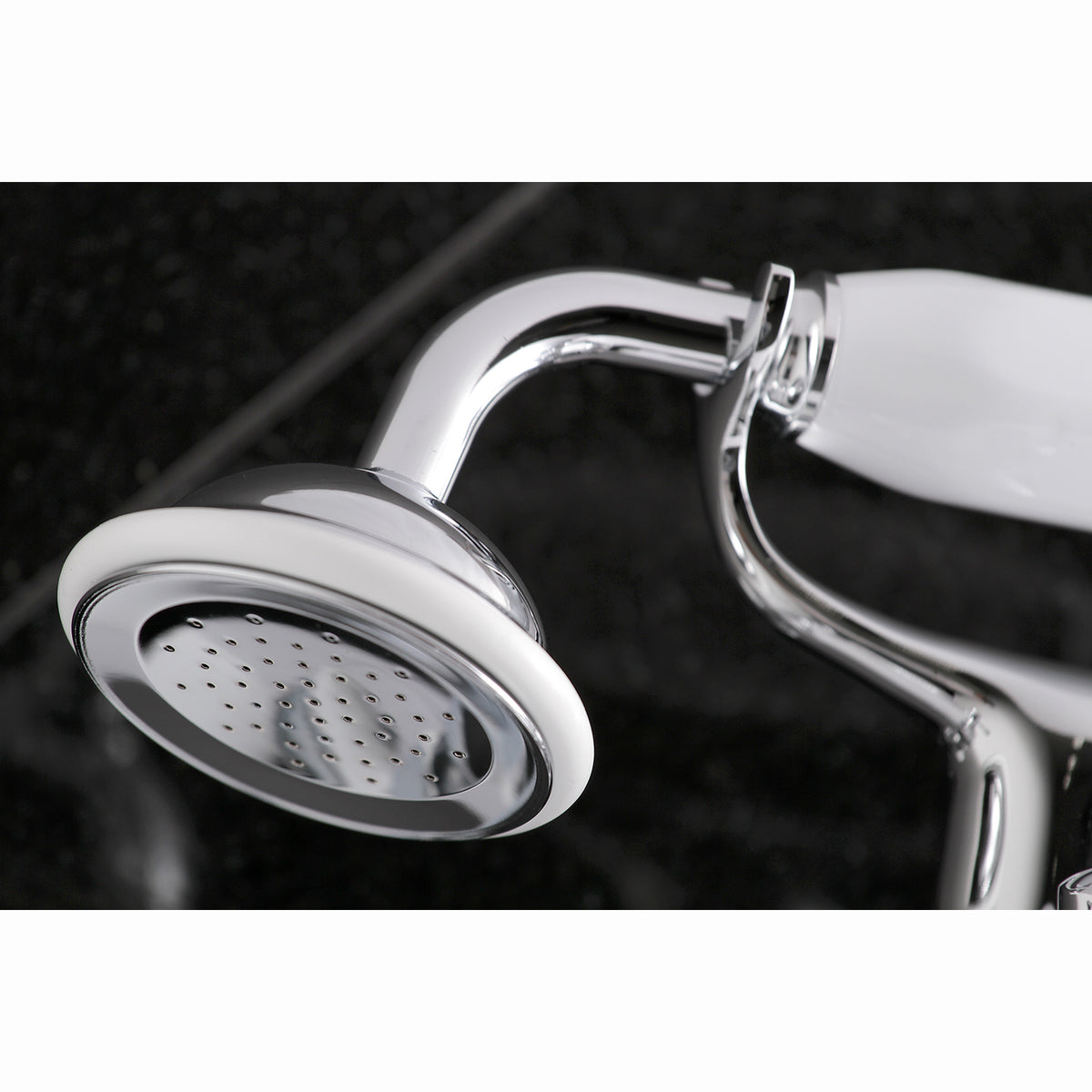 Kingston Tub Wall Mount Clawfoot Tub Faucet with Hand Shower