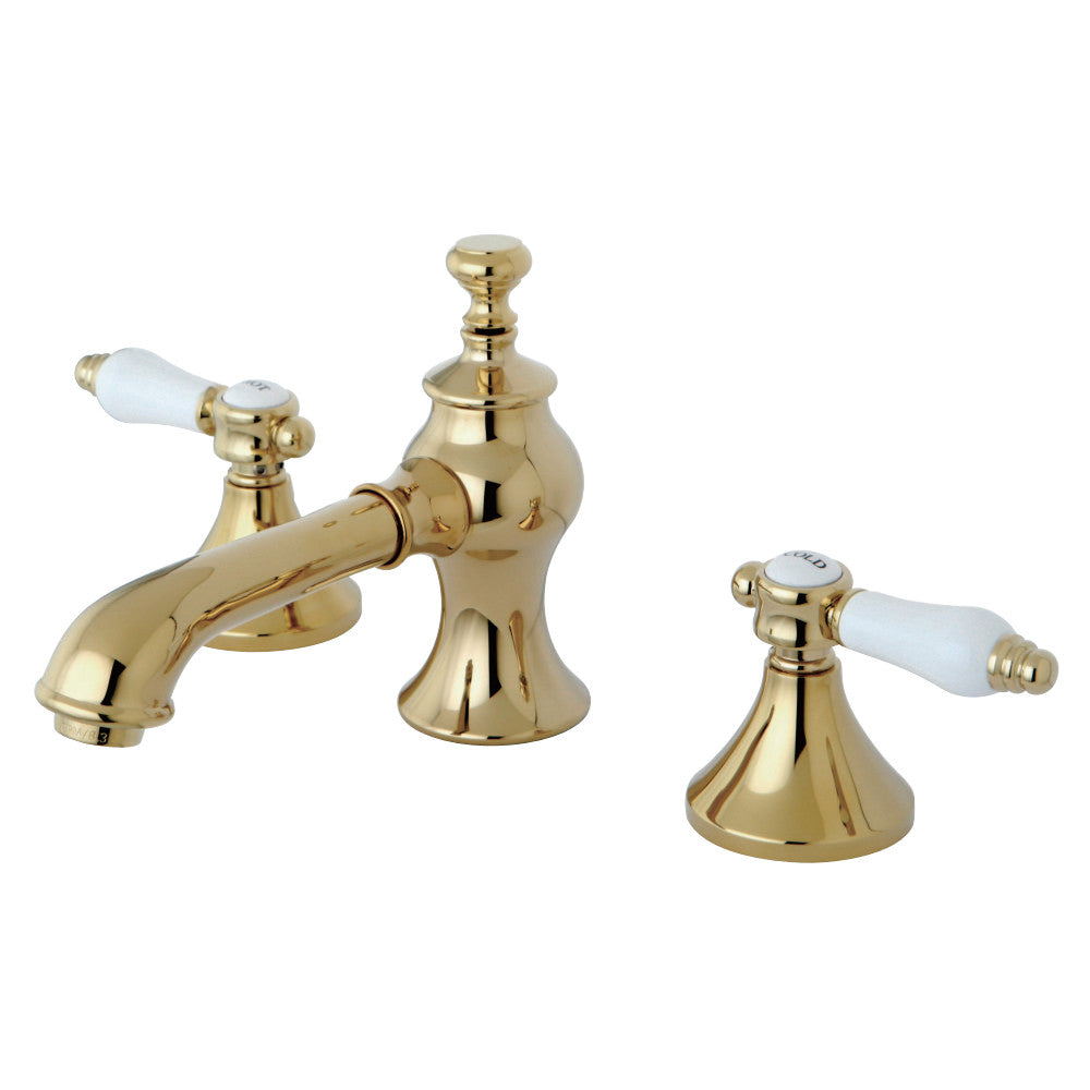 Kingston Brass KC7065BPL 8 in. Widespread Bathroom Faucet