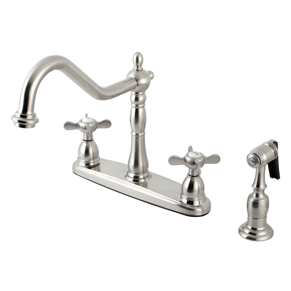 Kingston Brass KB1755BEXBS Essex Centerset Kitchen Faucet