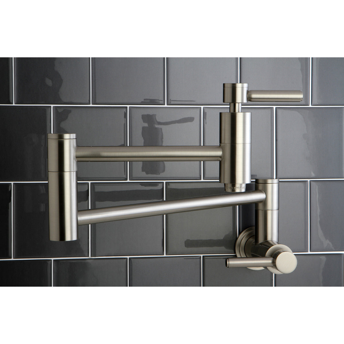 Kingston Brass KS8107DL Concord Wall Mount Pot Filler Kitchen Faucet