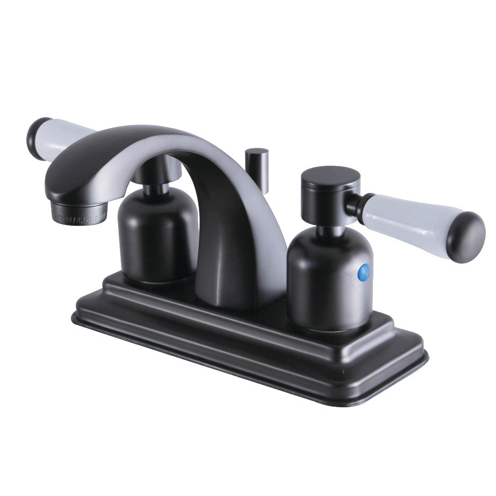 Kingston Brass KB4648DPL 4 in. Centerset Bathroom Faucet