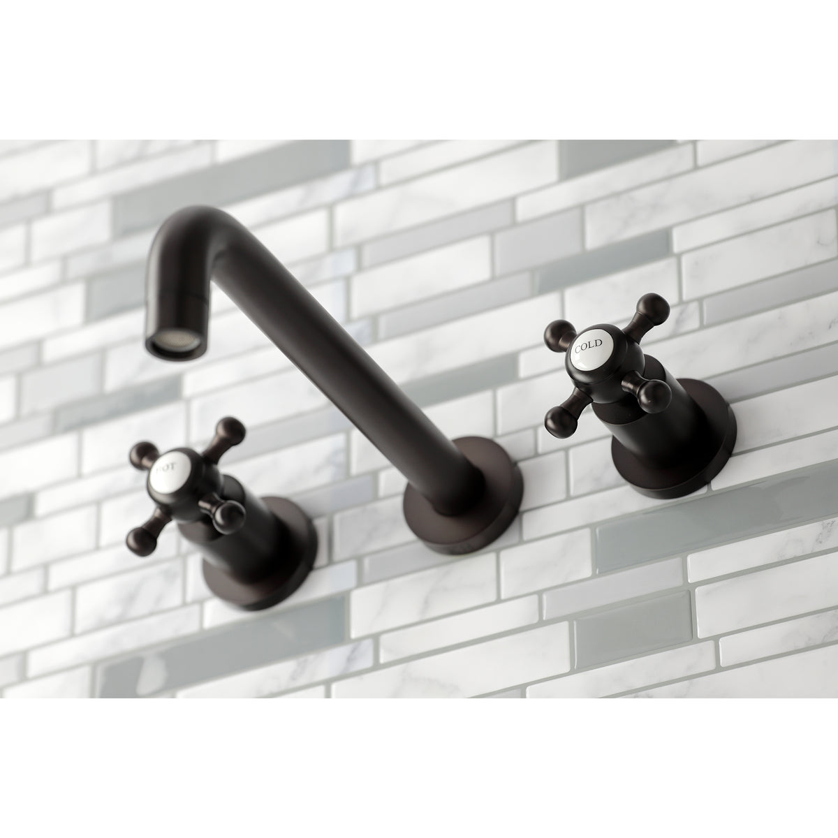 Metropolitan Two-Handle Wall Mount Tub Faucet