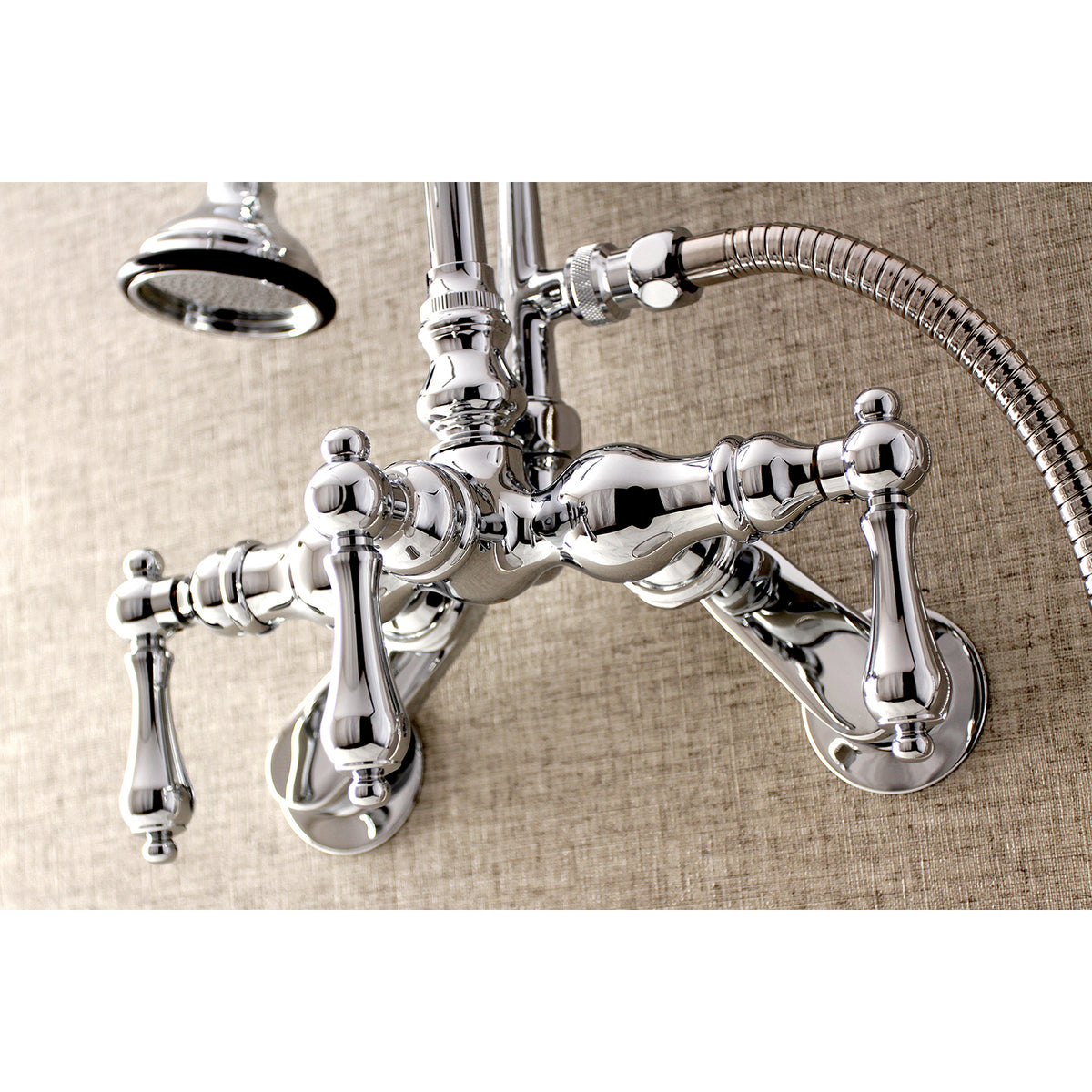 Aqua Vintage Wall Mount Clawfoot Tub Faucets