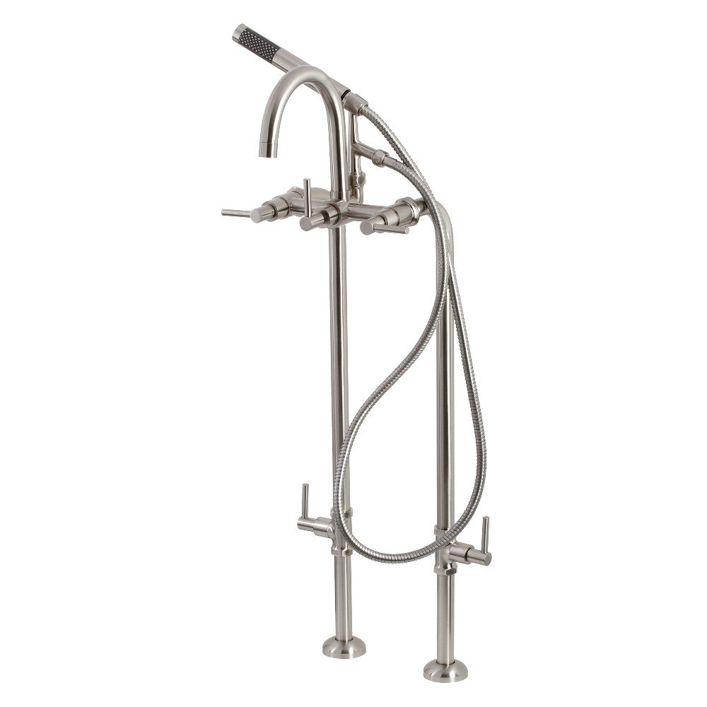 Vintage CCK8108DL Concord Freestanding Tub Faucet with Supply Line, Stop Valve