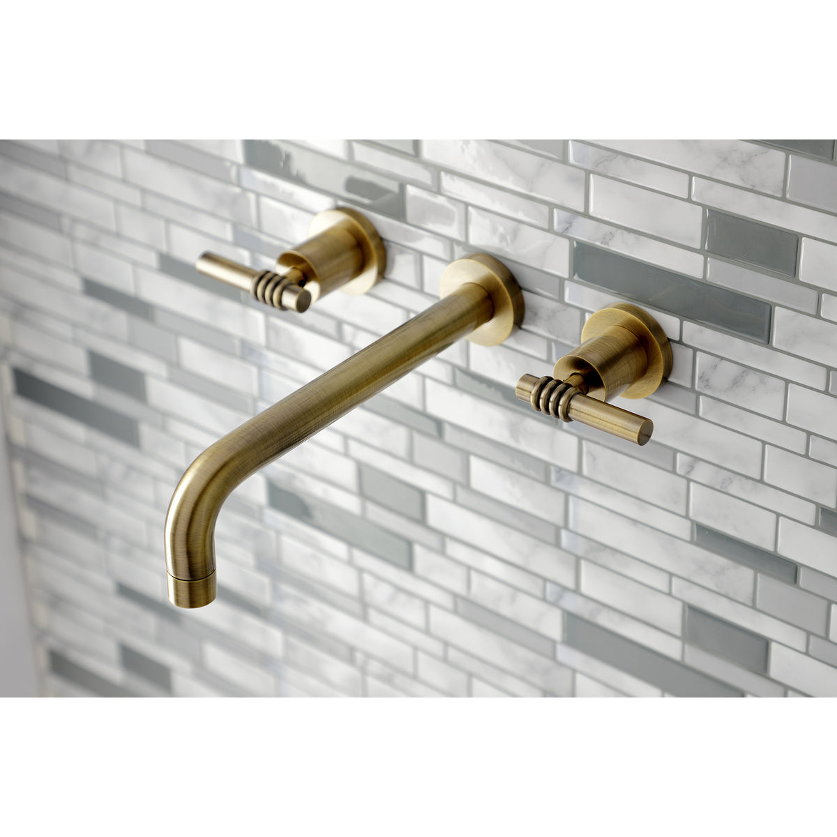 Milano Two-Handle Wall Mount Tub Faucet
