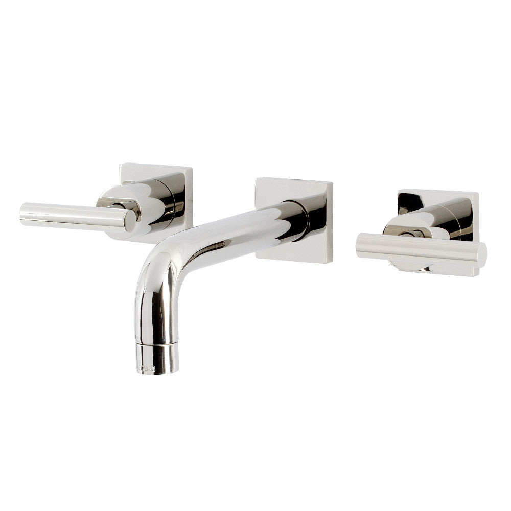 Kingston Brass KS6123CML Manhattan Two-Handle Wall Mount Bathroom Faucet