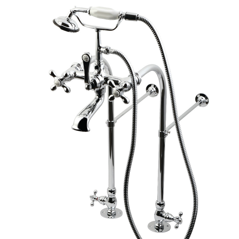Vintage Freestanding Clawfoot Tub Faucet with Hand Shower