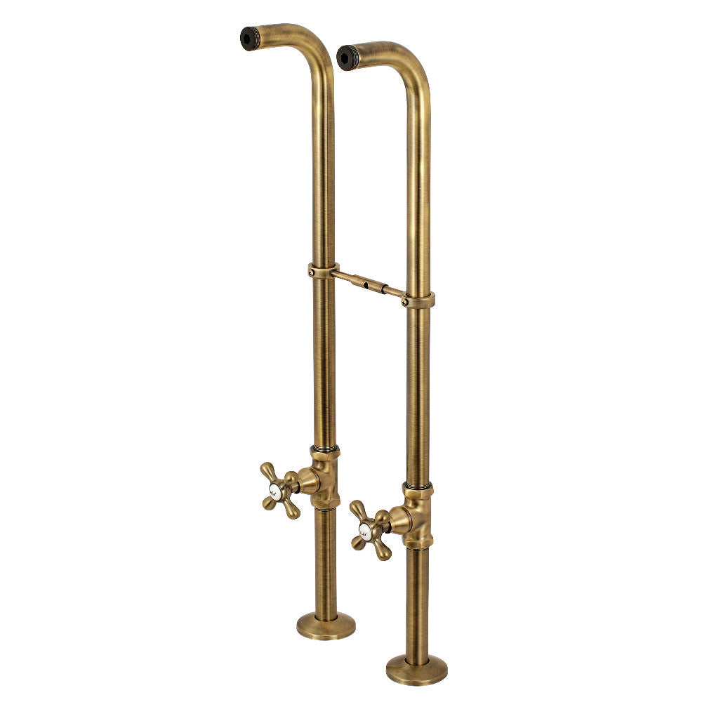 Kingston Brass Freestanding Supply Line Package