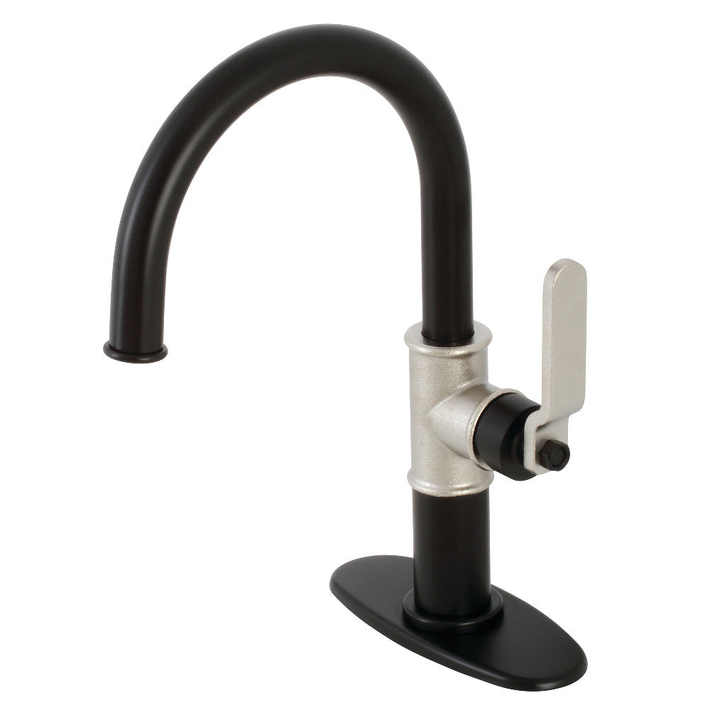 Kingston Brass KSD2230KL Whitaker Single-Handle Bathroom Faucet with Push Pop-Up
