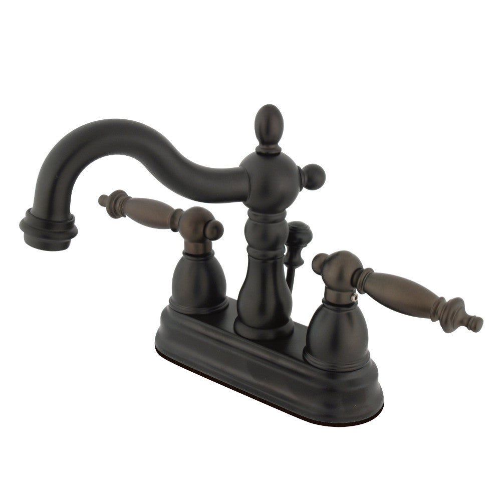 Kingston Brass KS1601TL 4 in. Centerset Bathroom Faucet