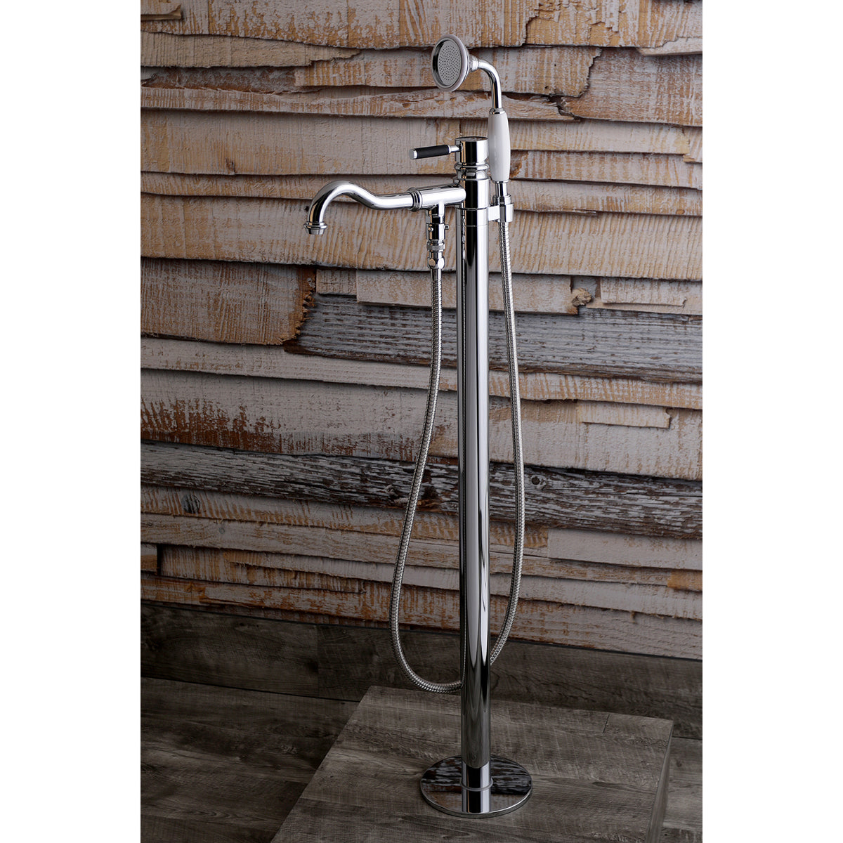 Kaiser Freestanding Tub Faucet with Hand Shower