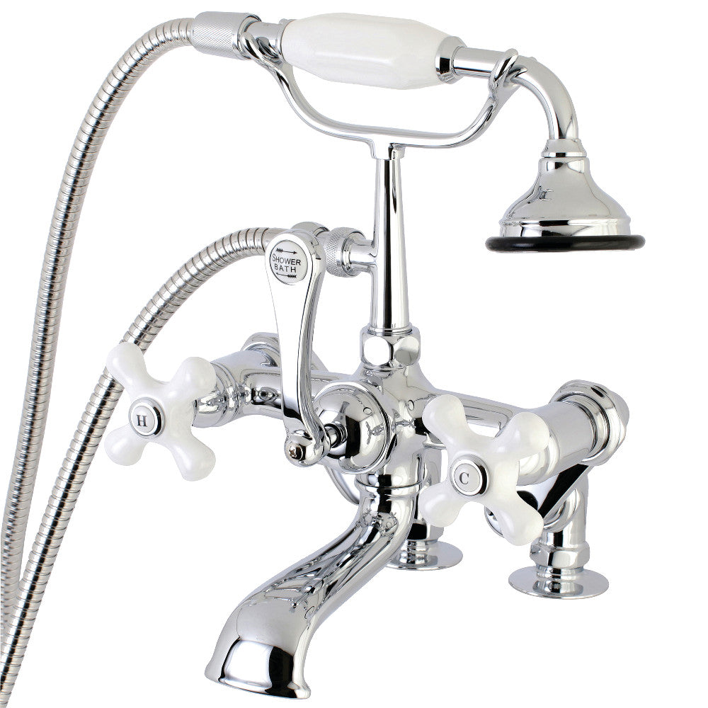 Auqa Vintage 7-inch Adjustable Clawfoot Tub Faucet with Hand Shower