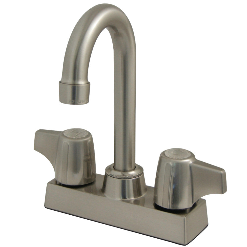 Kingston Brass KB460SN Vista 4" Centerset Bar Faucet