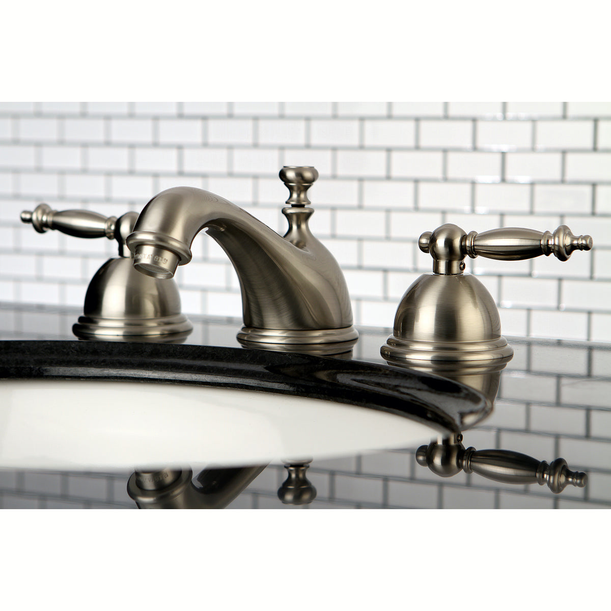Kingston Brass KS3962TL Templeton 8 in. Widespread Bathroom Faucet