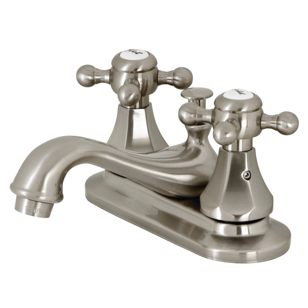 Kingston Brass KB608BX Metropolitan 4 in. Centerset Bathroom Faucet with Pop-Up Drain