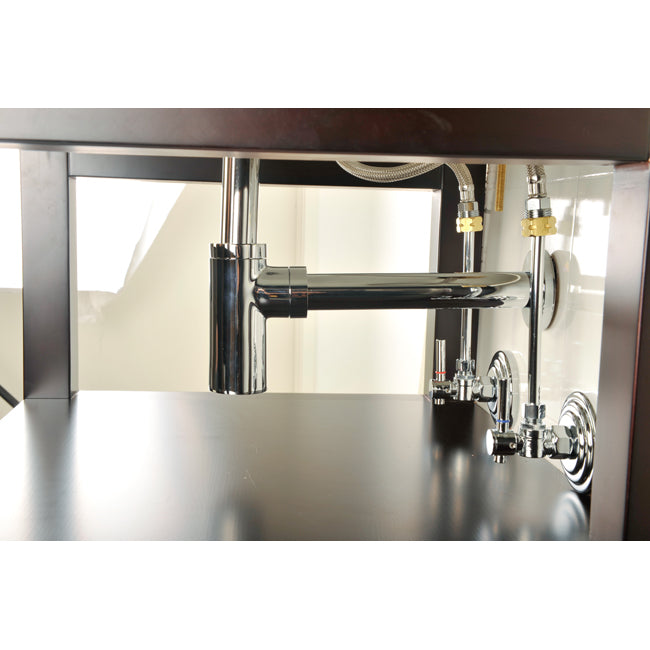 Kingston Brass Modern Plumbing Sink Trim Kit with Bottle Trap and Drain