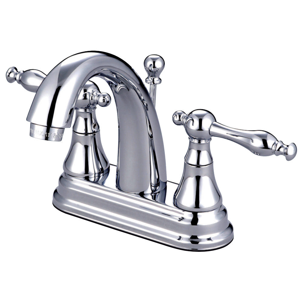 Kingston Brass KS7612NL 4 in. Centerset Bathroom Faucet