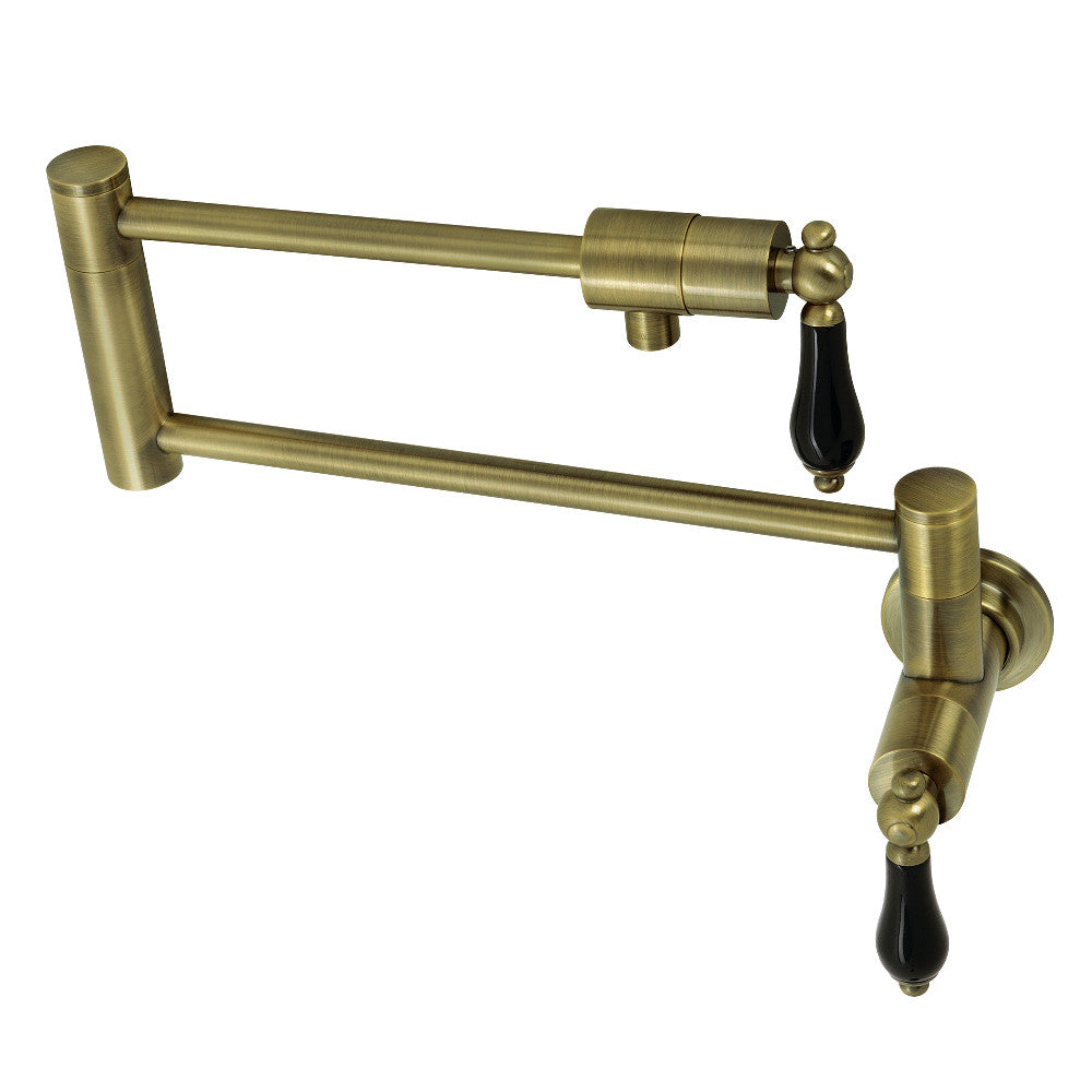 Kingston Brass KS4101PKL Duchess Wall Mount Pot Filler