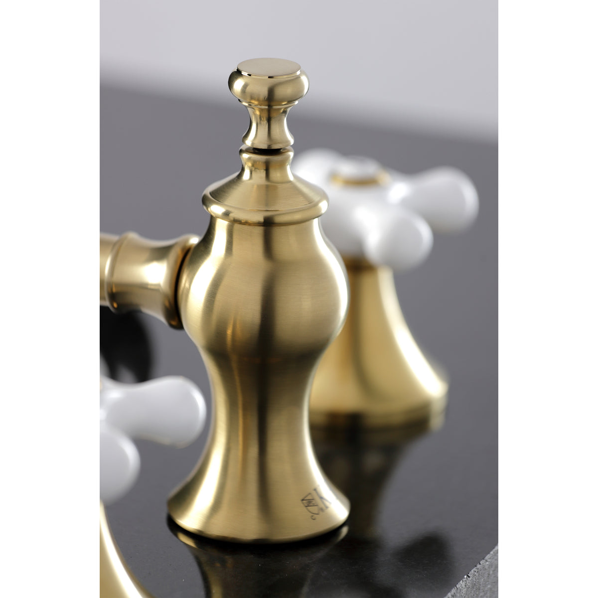Kingston Brass KC7066PX Vintage 8 in. Widespread Bathroom Faucet