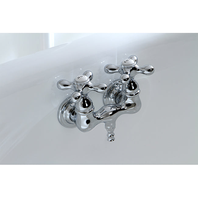 Vintage 3-3/8-Inch Wall Mount Tub Faucet