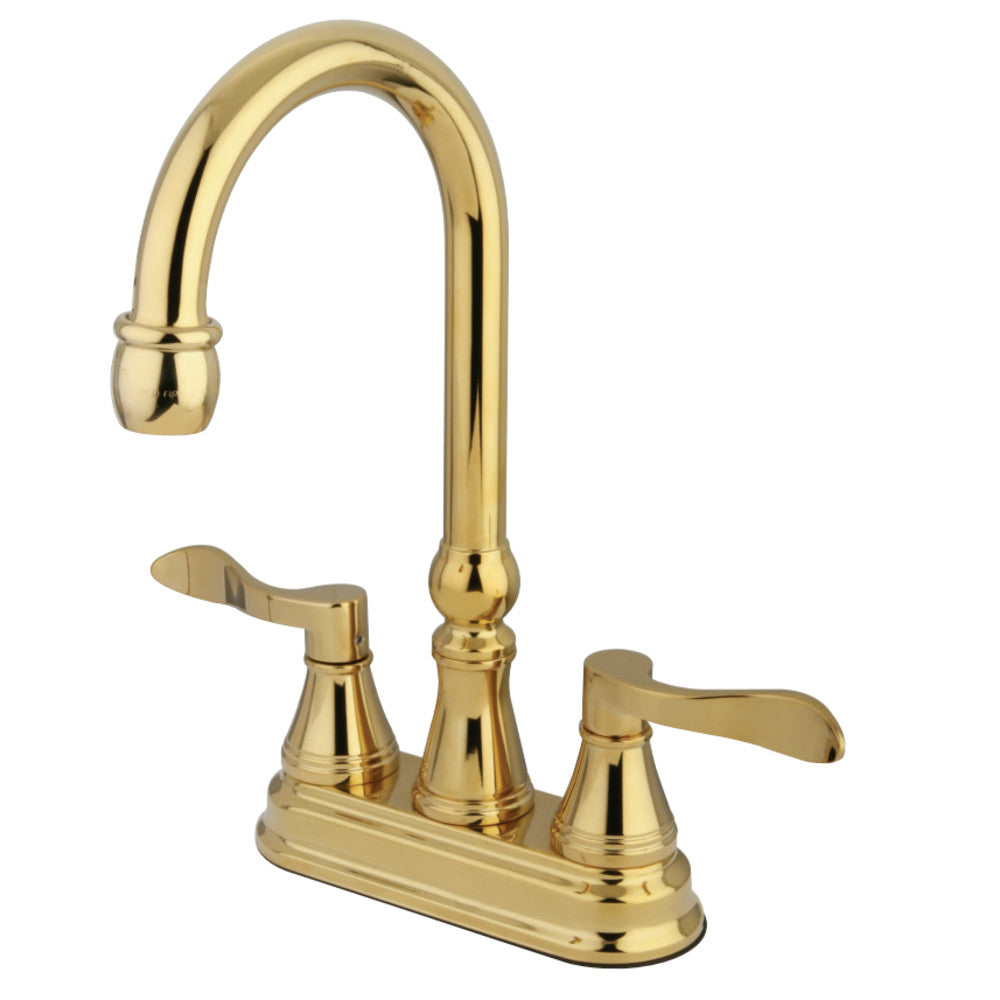 Kingston Brass KS2498DFL NuFrench 4" Bar Faucet