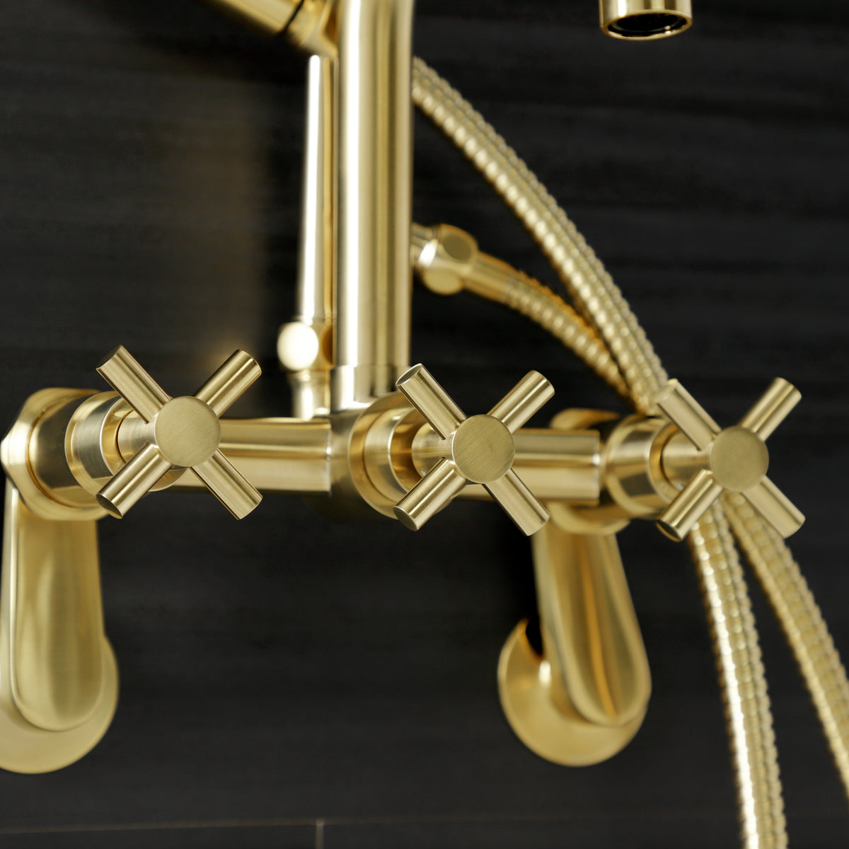 Aqua Vintage Concord Wall Mount Clawfoot Tub Faucet