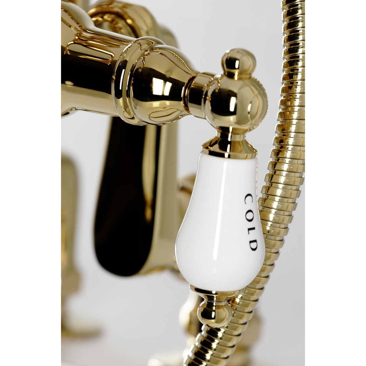 Vintage Clawfoot Tub Faucet with Hand Shower